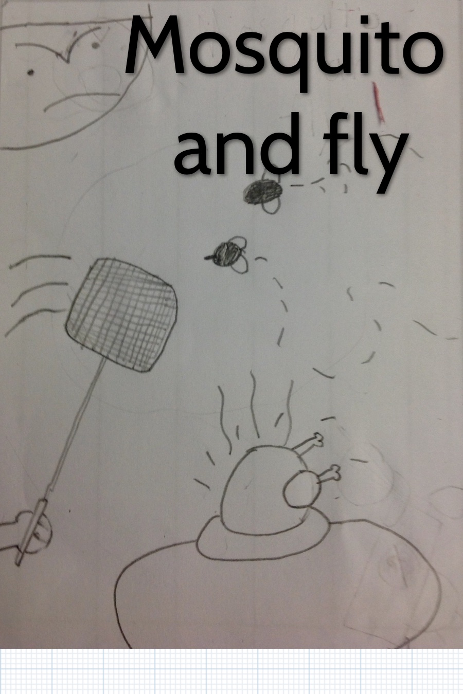 Mosquito and Fly by Daniel L