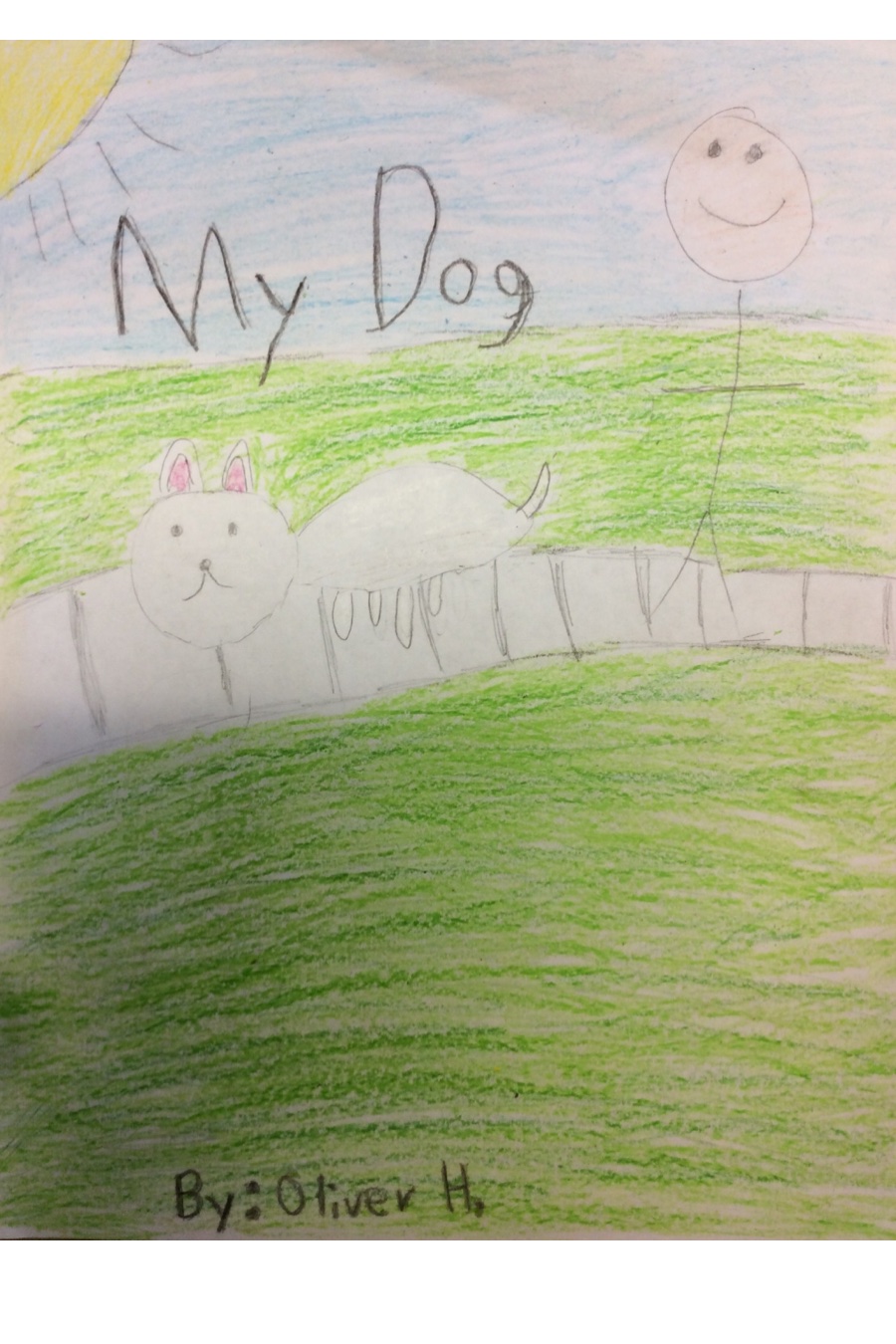 My Dog by Oliver H