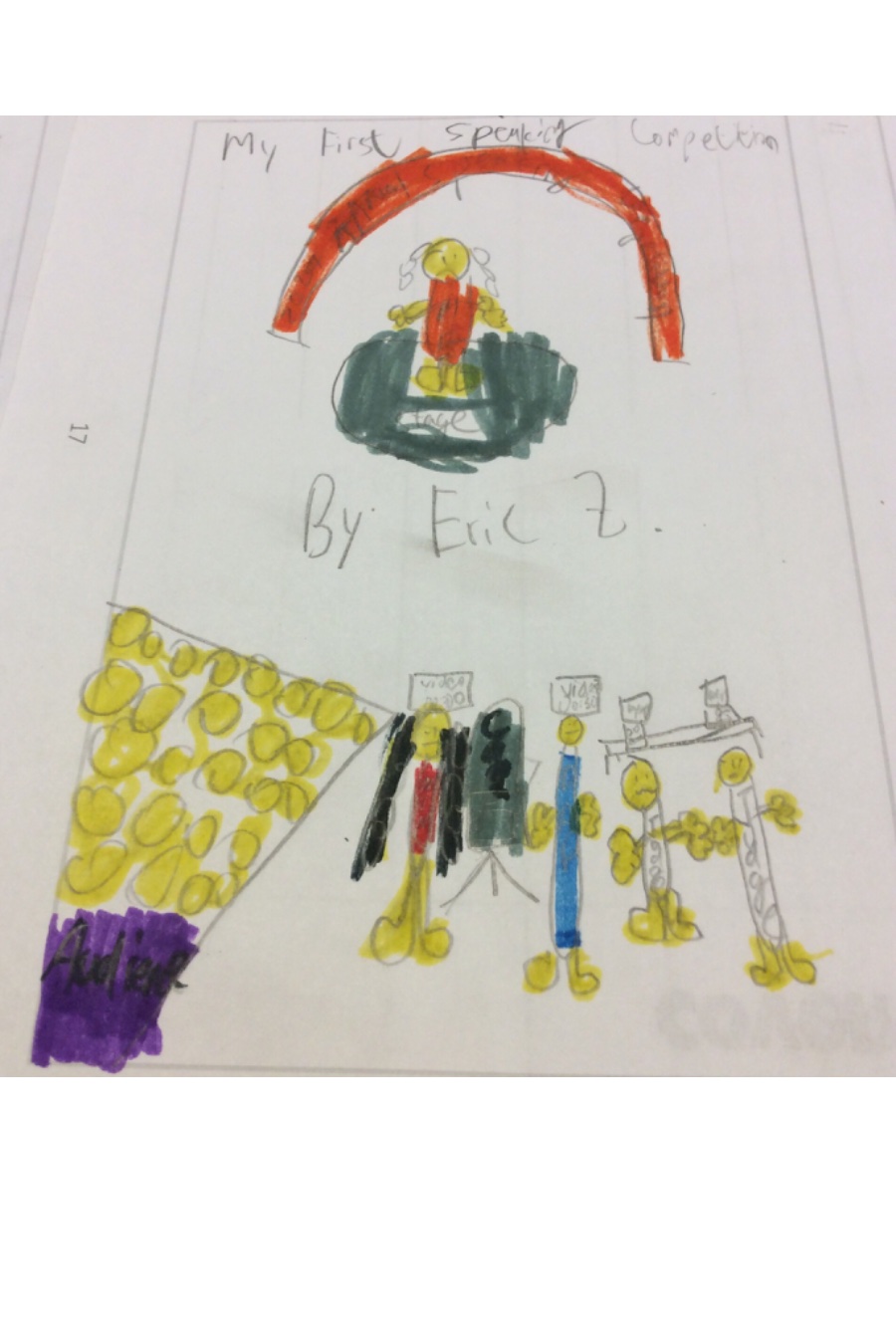 My First Speaking Competition by Eric Z