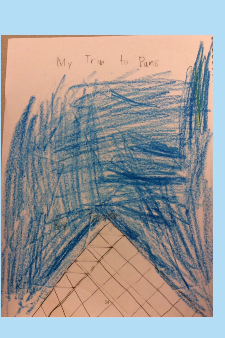 My Trip to Paris by Connor P