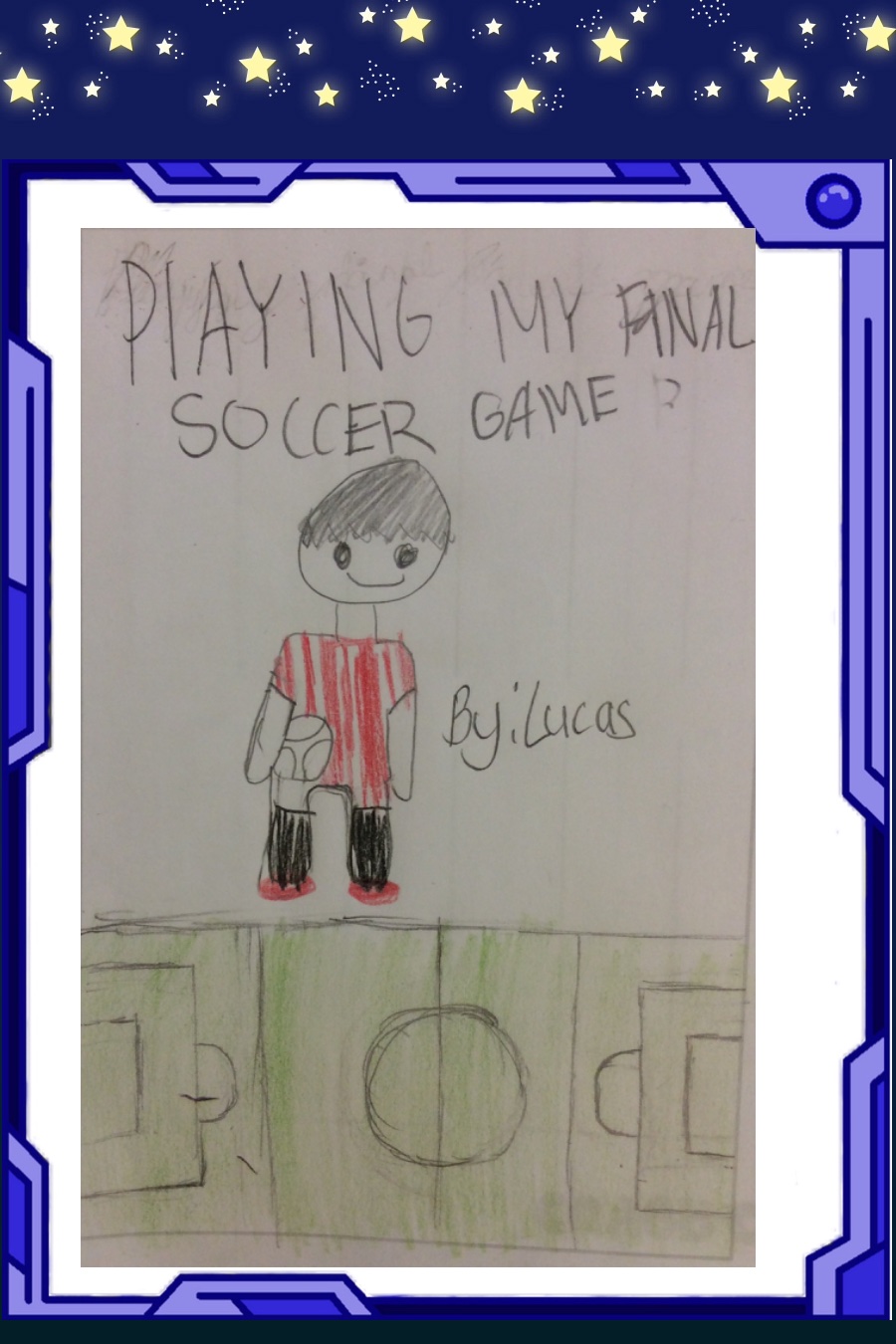 Playing My Final Soccer Game by Lucas H