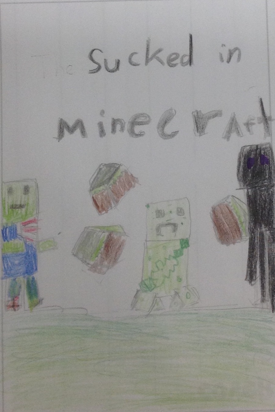 Sucked in Minecraft by Leila P