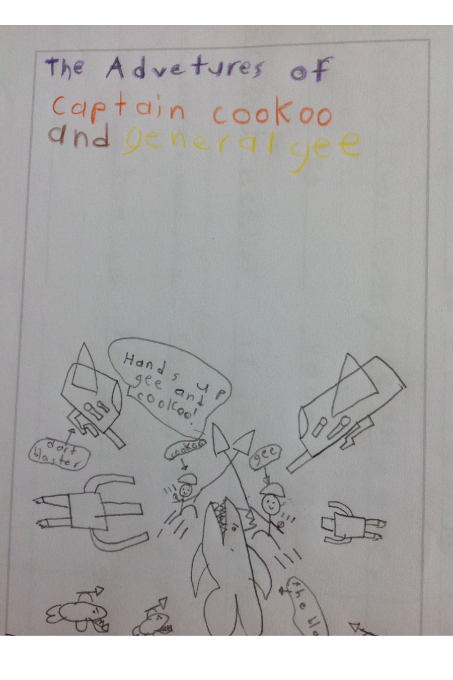 The Adventures of Captain Cookoo and General Gee by Enzo C