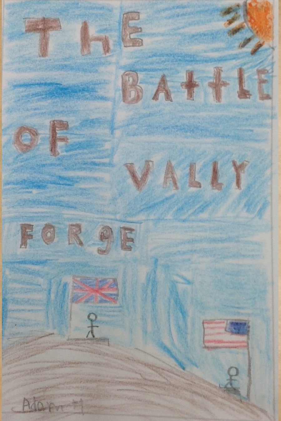 The Battle of Valley Forge by Adam H