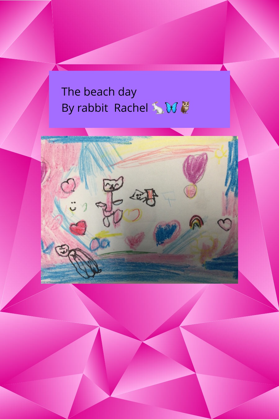 The Beach Day by Rachel S