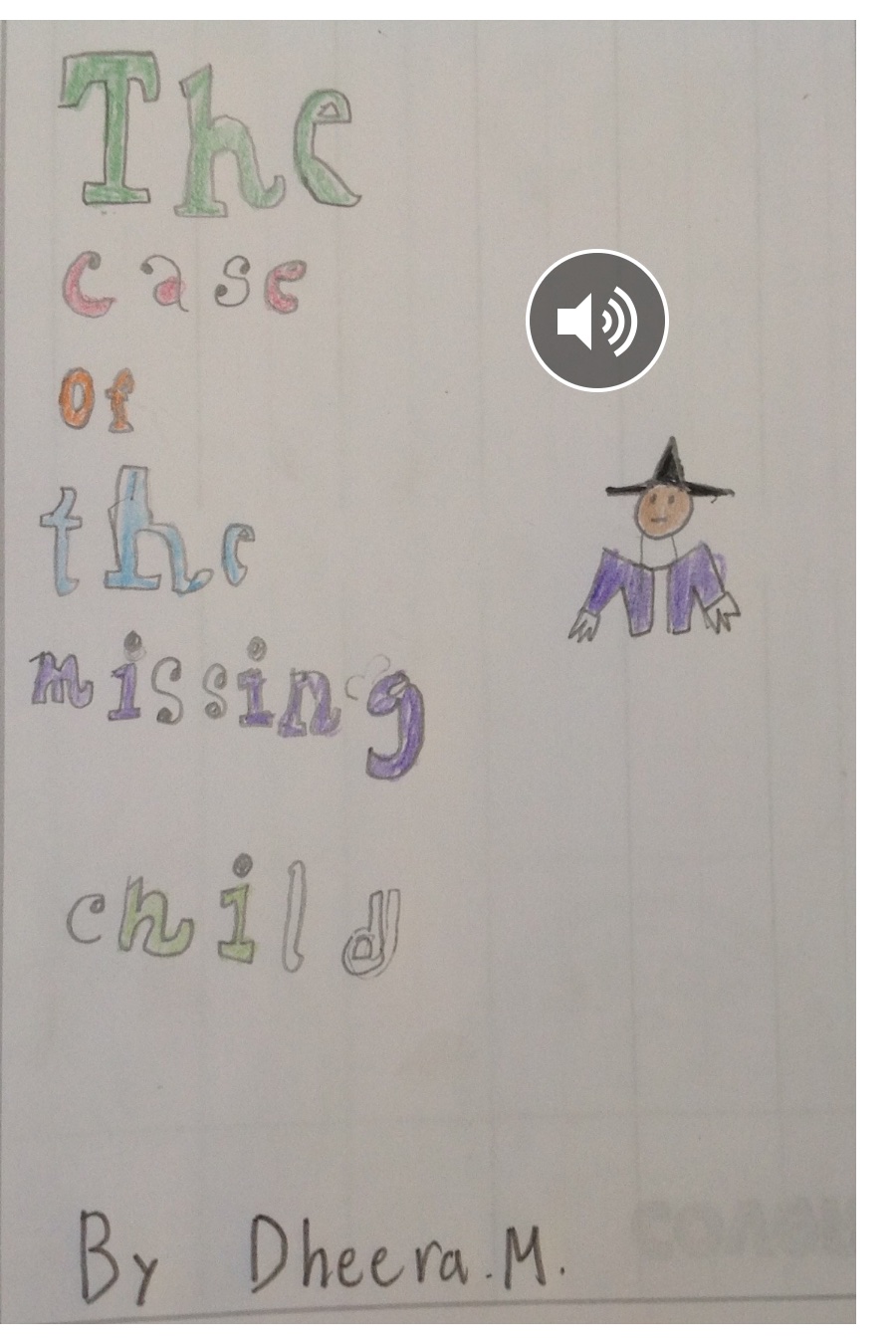 The Case Of The Missing Child By Dheera M