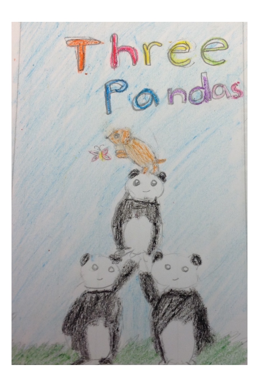 Three Pandas by Arya N