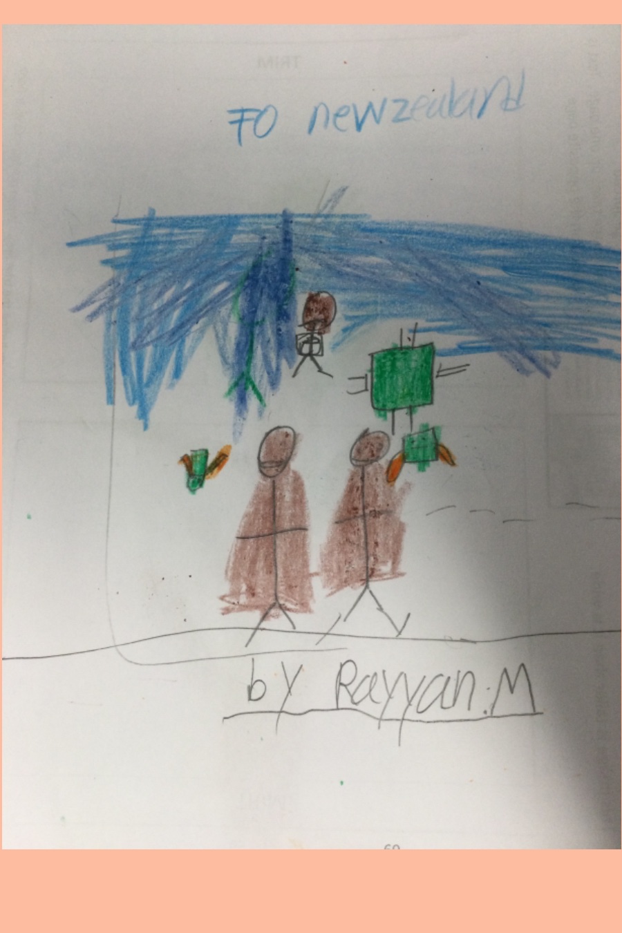 To New Zealand by Rayyan M