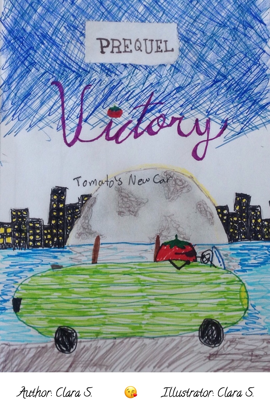 Tomato’s New Car by Clara S