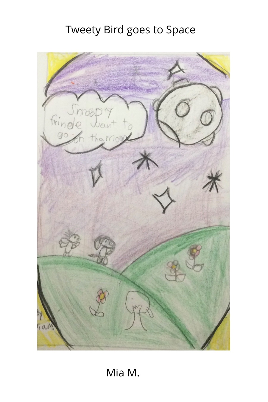Tweety Bird Goes to Space Mia M