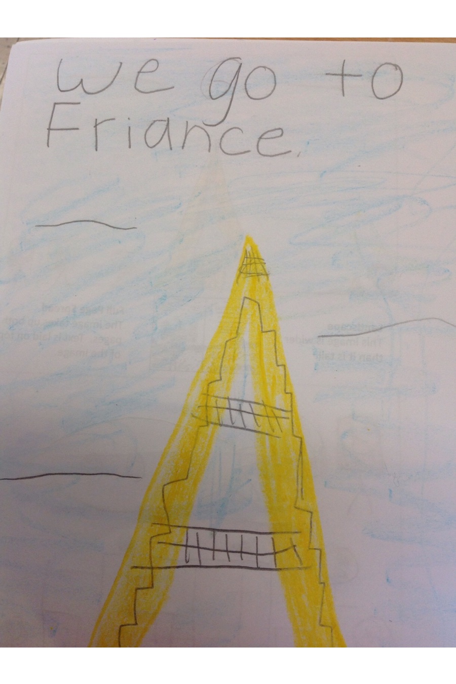 We go to France by Sylvie N