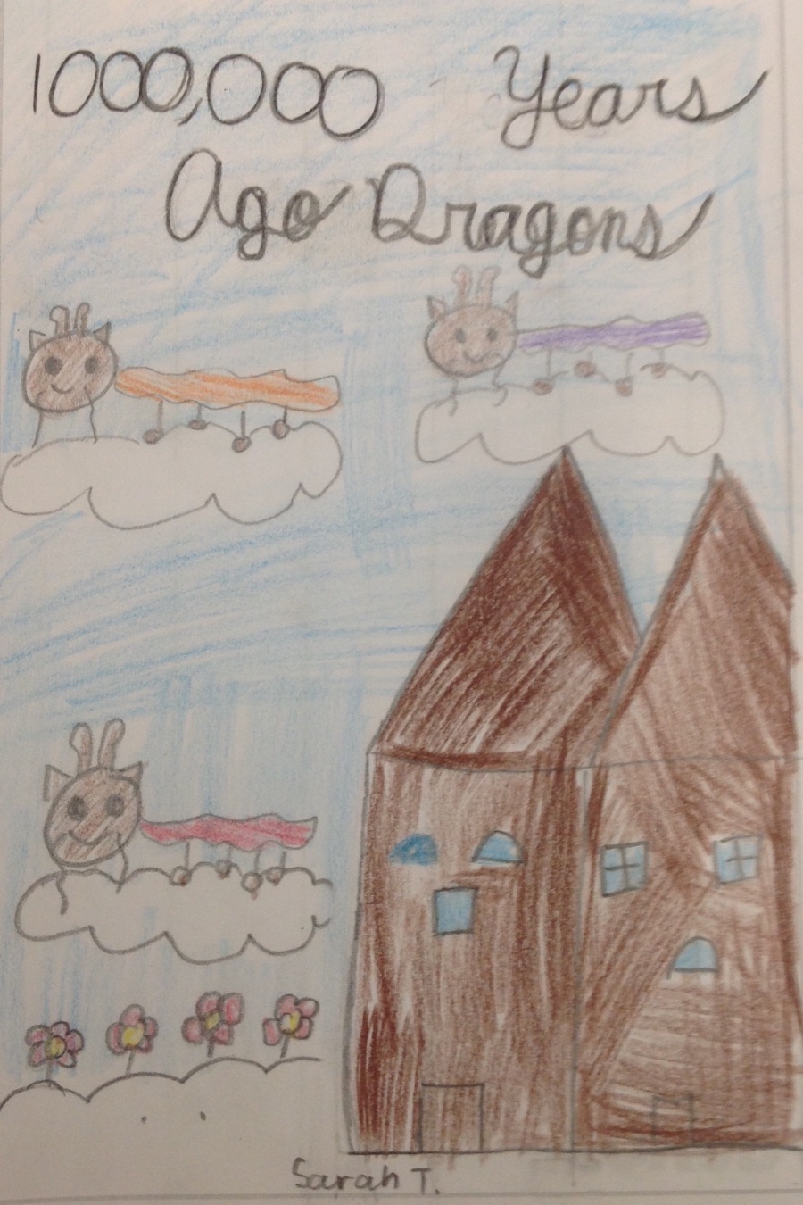 100,000 Years Ago Dragons By Sarah T