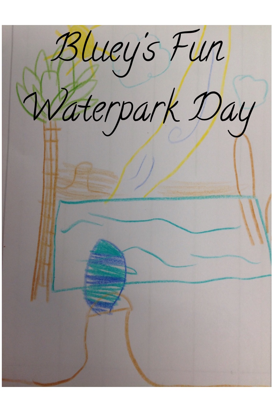 Bluey’s Fun Waterpark Day by Mia Isabella F