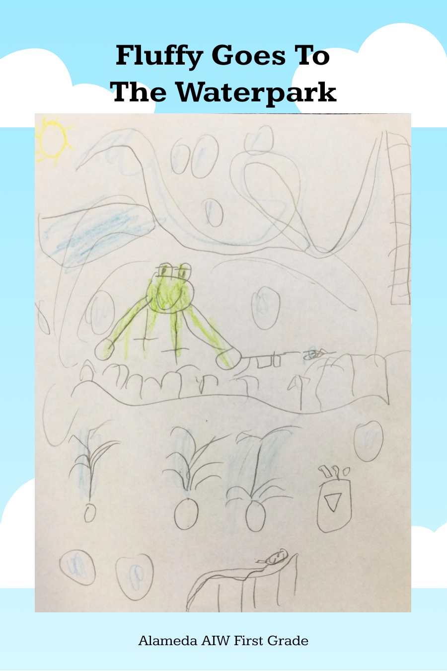 Fluffy Goes to the Waterpark by Alameda-Jul 22-1st Grade