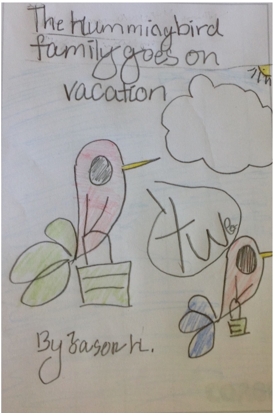 Hummingbirds on Vacation by Jason H