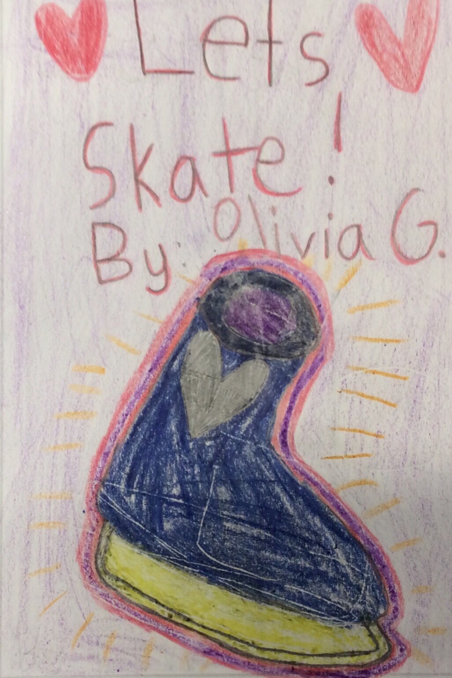 Lets skate! By Olivia G