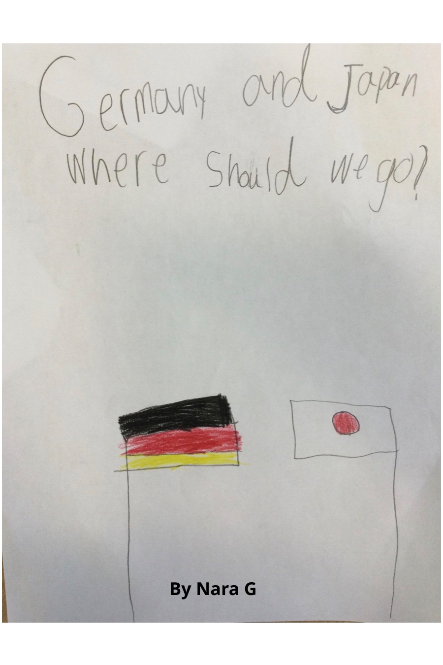 Germany and Japan, Where Should We Go? by Nara G