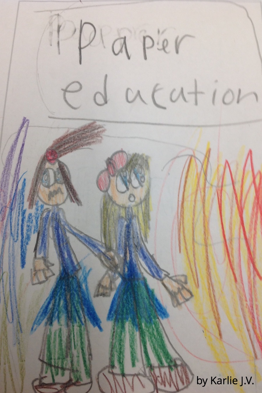 Paper Education by Karlie V