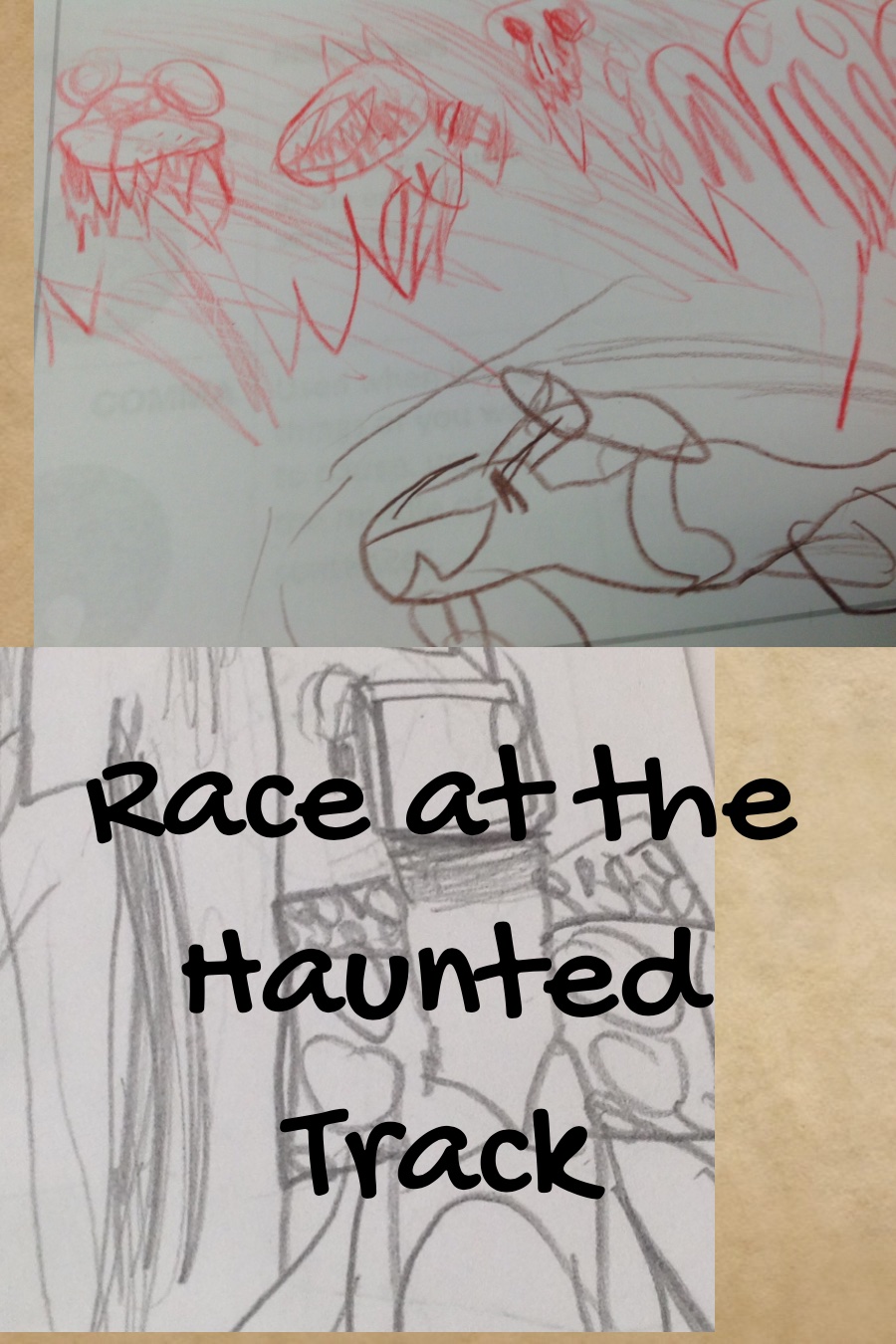Race at the Haunted Track by Jayden B