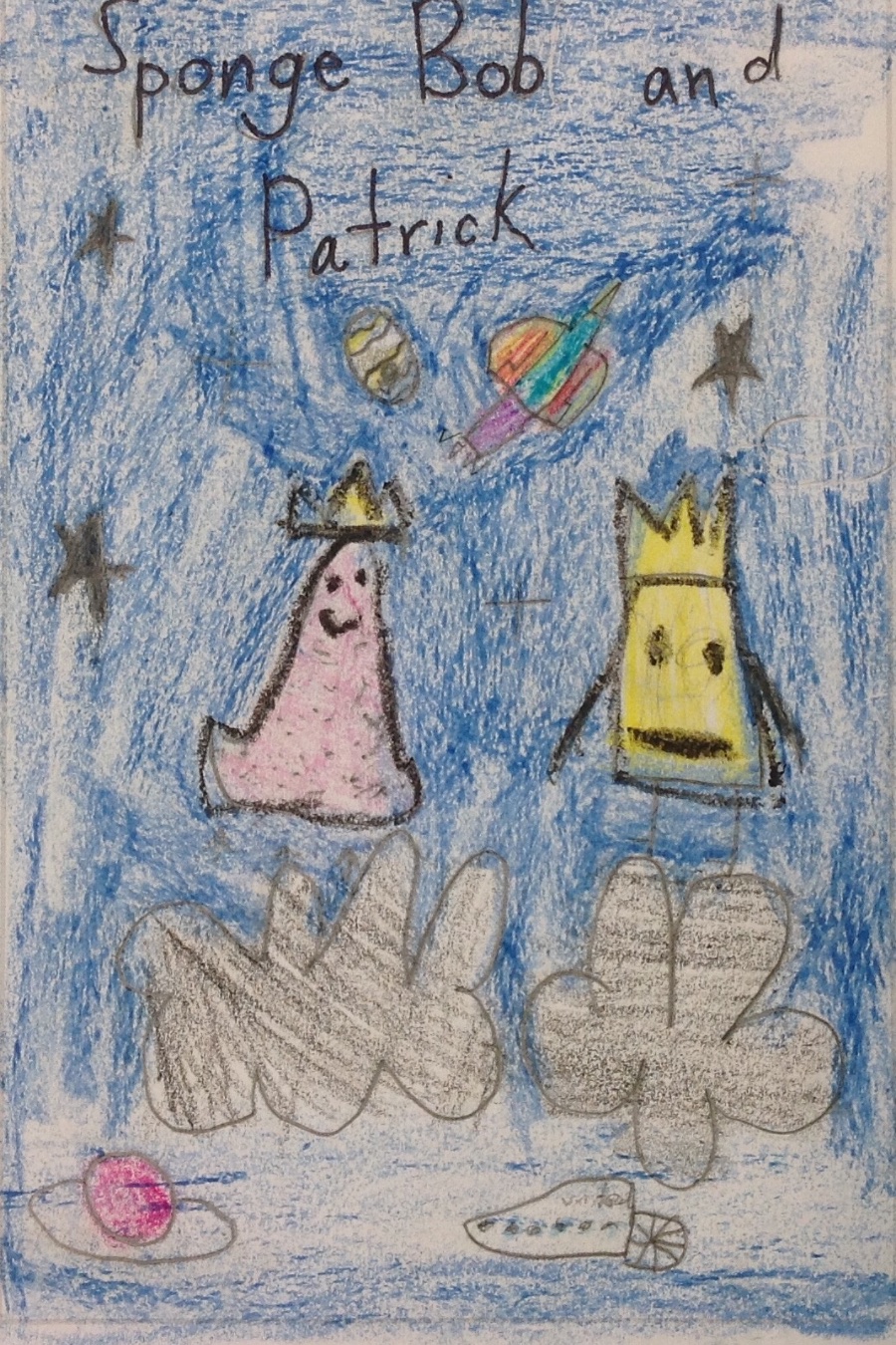 Sponge Bob and Patrick by Evan W
