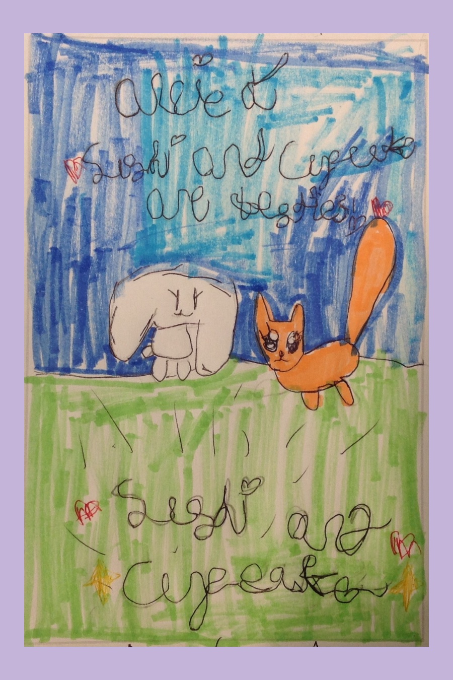 Sushi and Cupcake by Allie Allison K