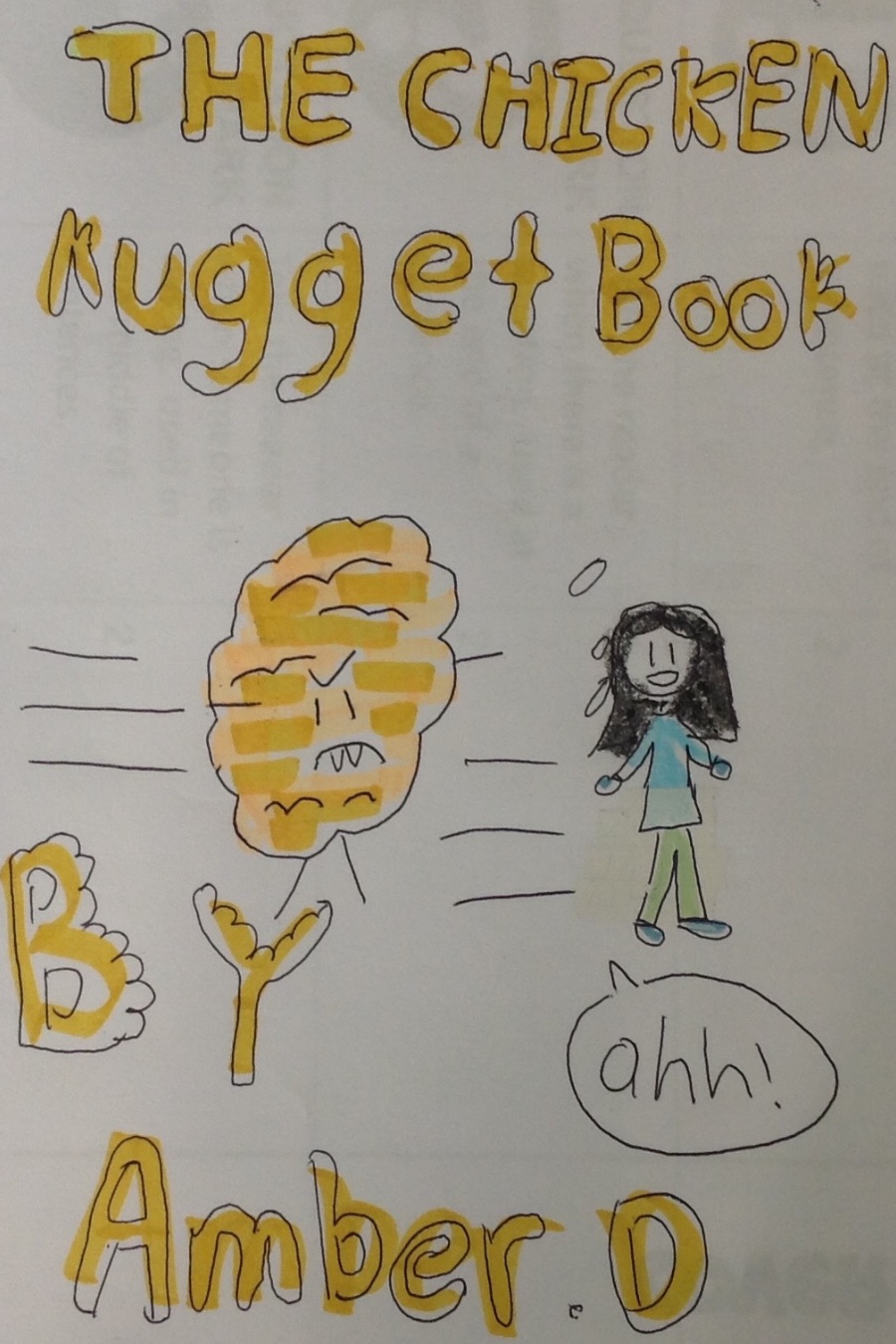 THE CHICKEN NUGGET BOOK by Amber D