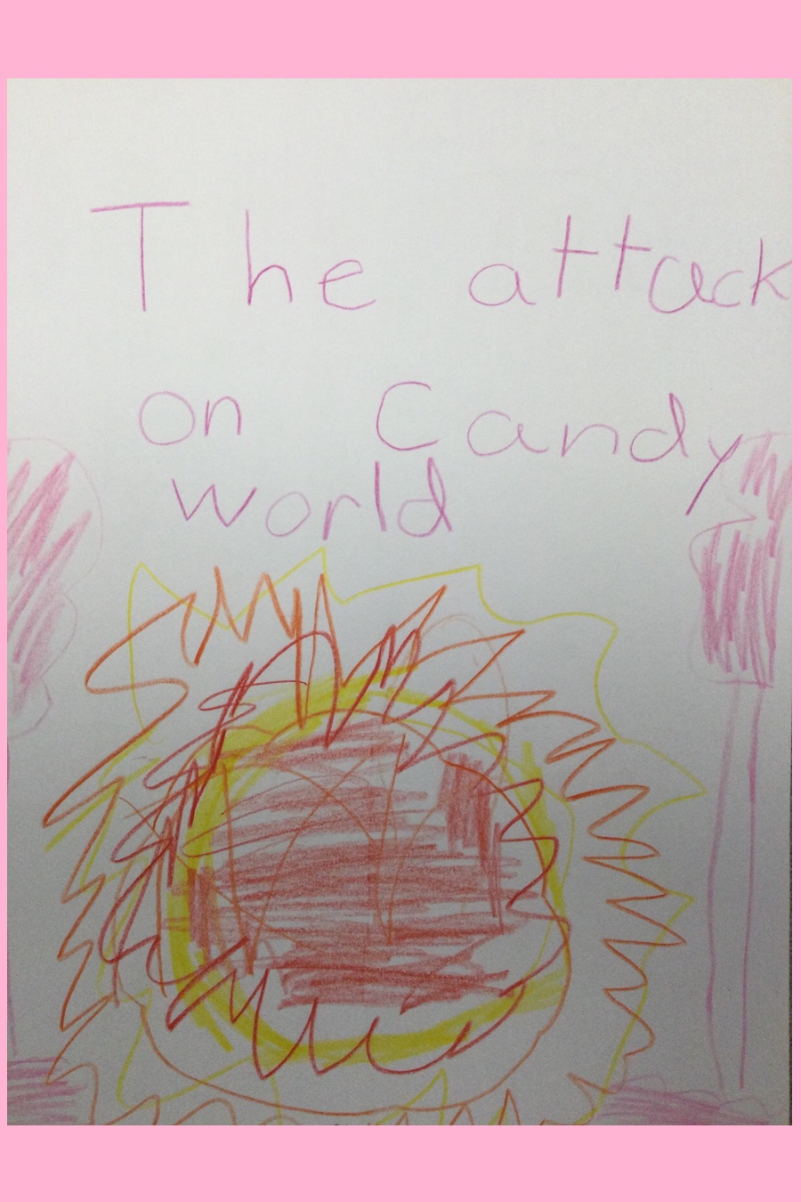The Attack on Candy World by Rebecca H
