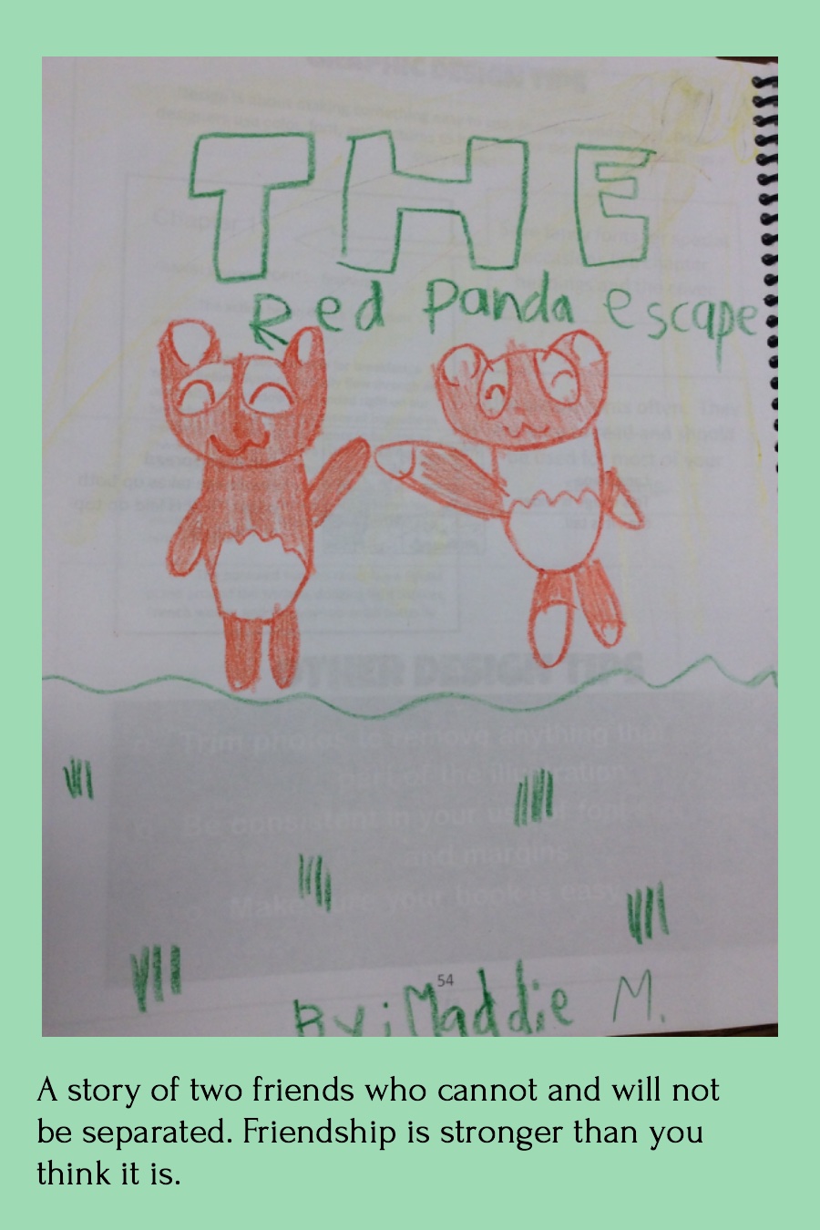 The Red Panda Escape by Maddie Madeline M