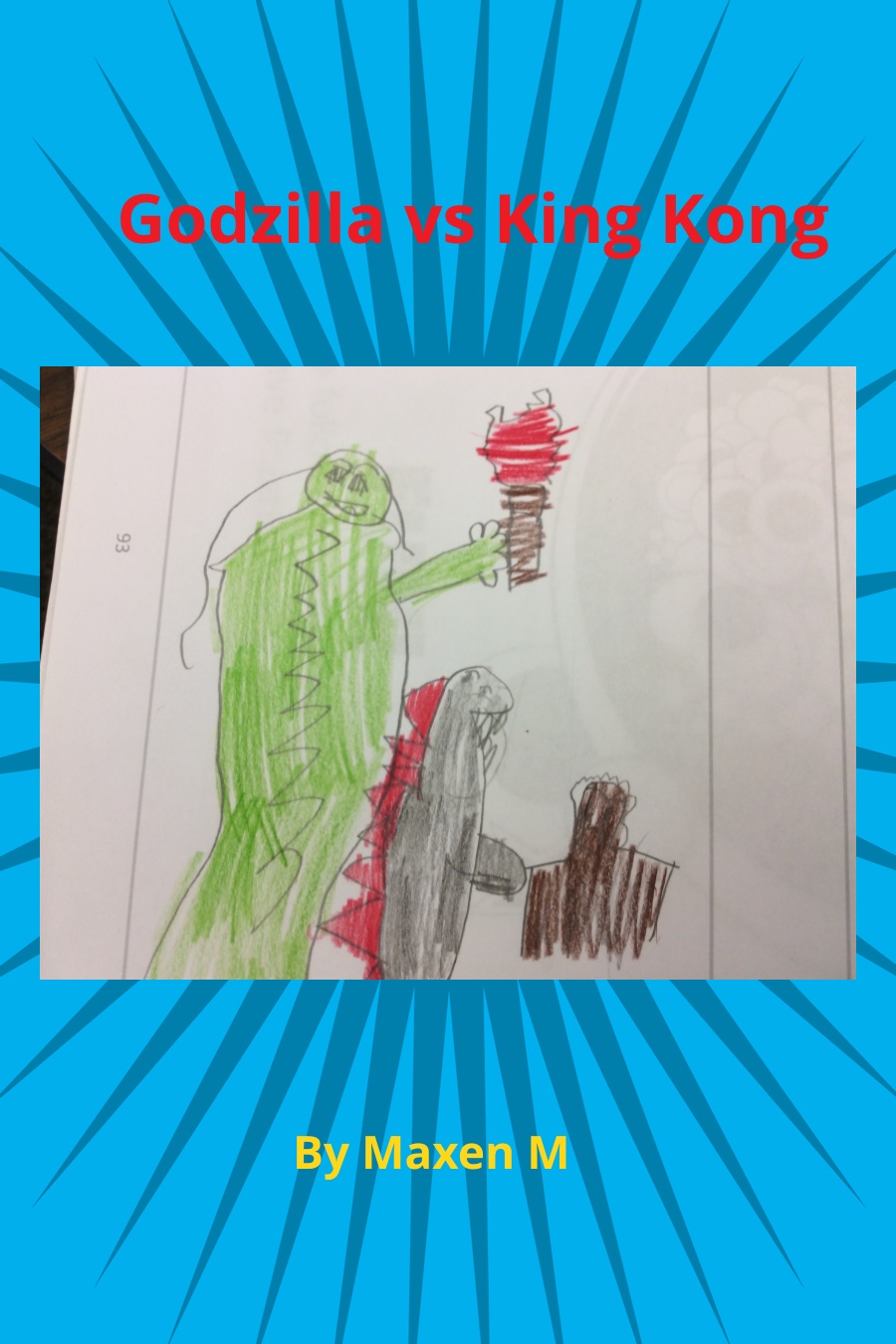 Godzilla vs. King Kong by Maxen M