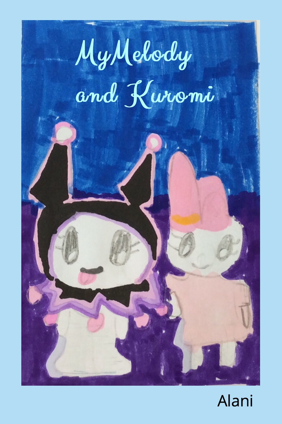 Kuromi and MyMelody by Alani F