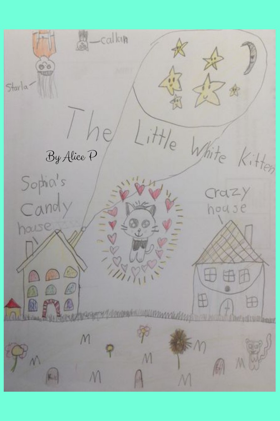 The Little White Kitten by Alice P.