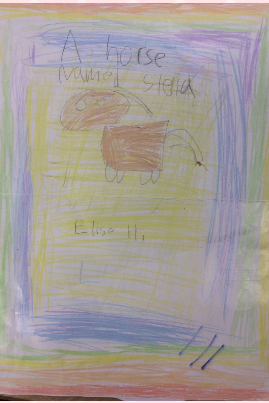 A Horse Named Stella by Elise H