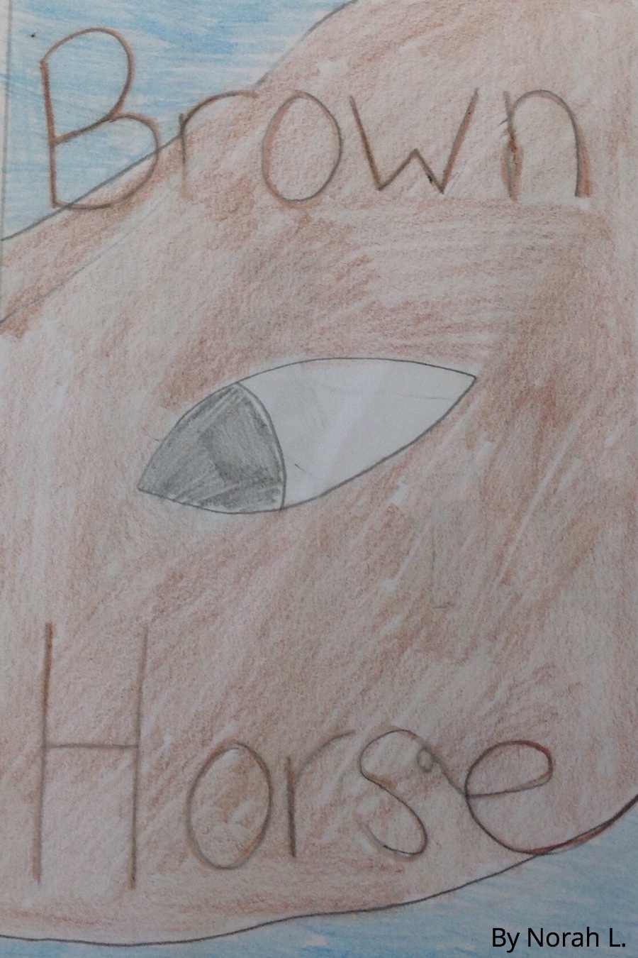 Brown Horse by Norah L