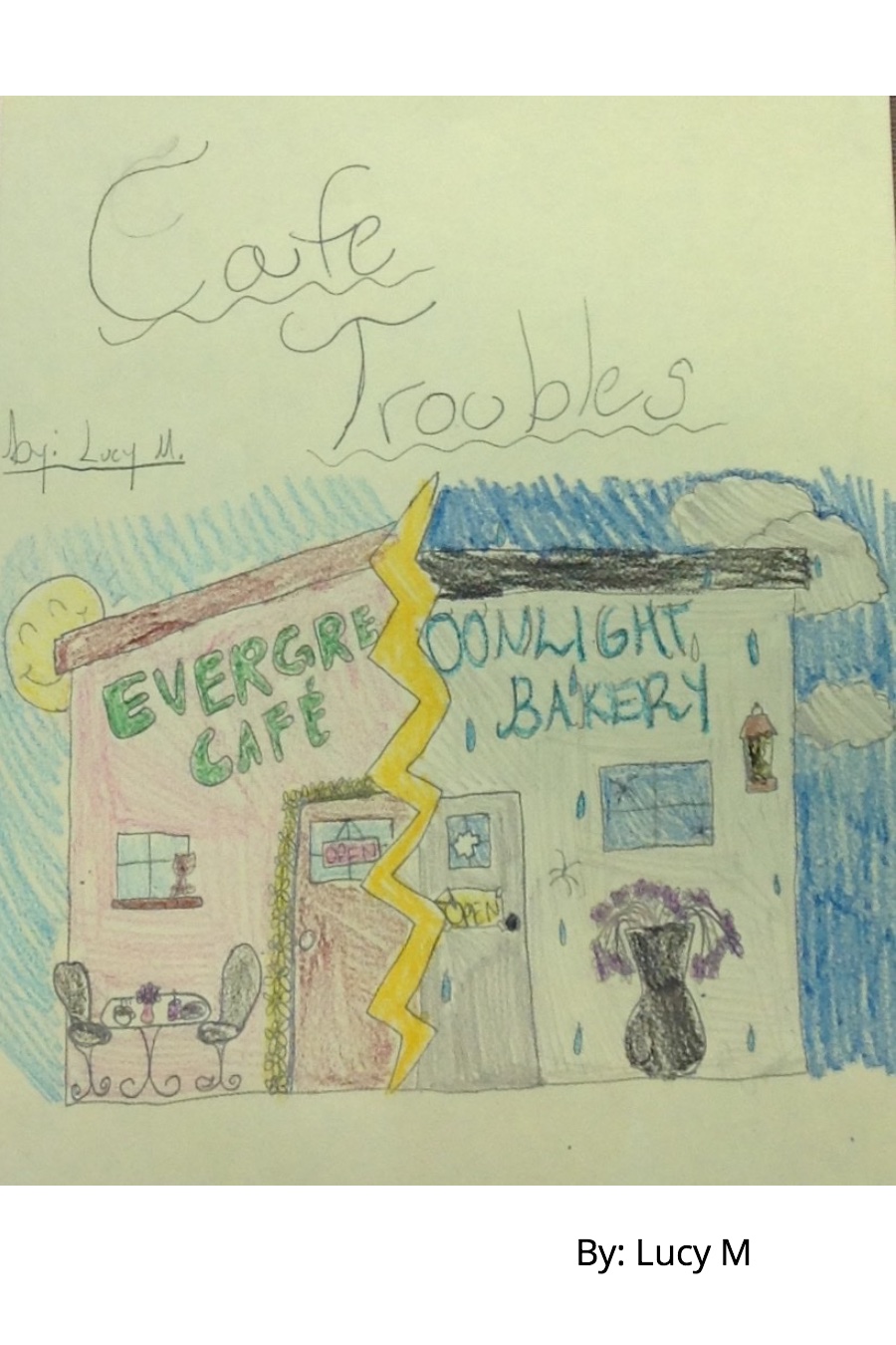 Cafe Troubles by Lucy M