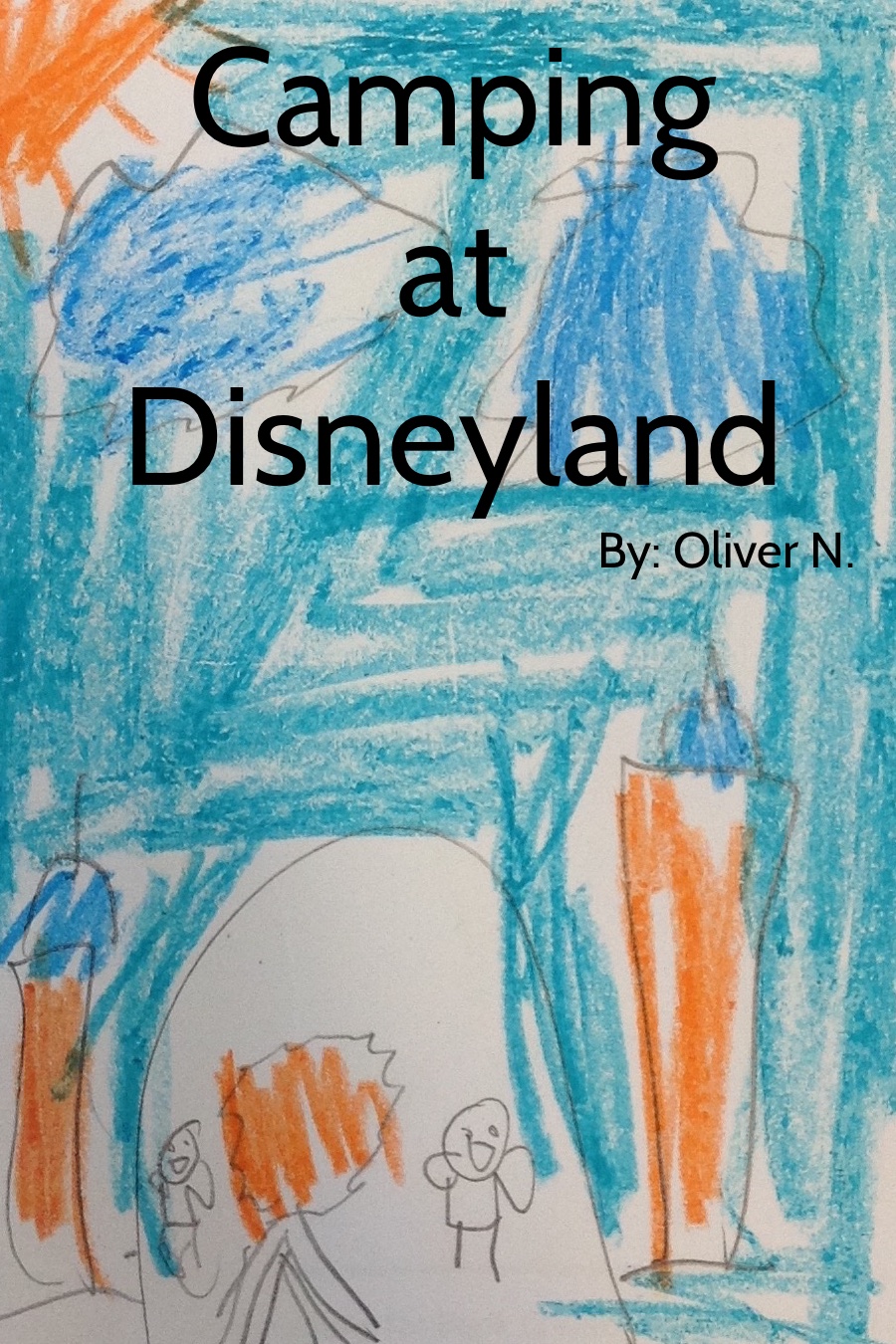 Camping at Disneyland by Oliver N