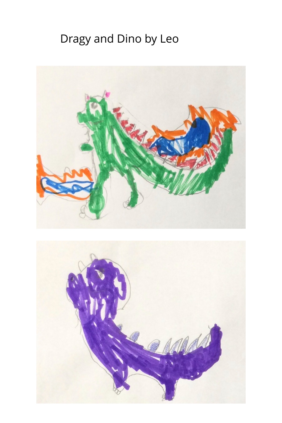 Dragy and Dino by Leo T