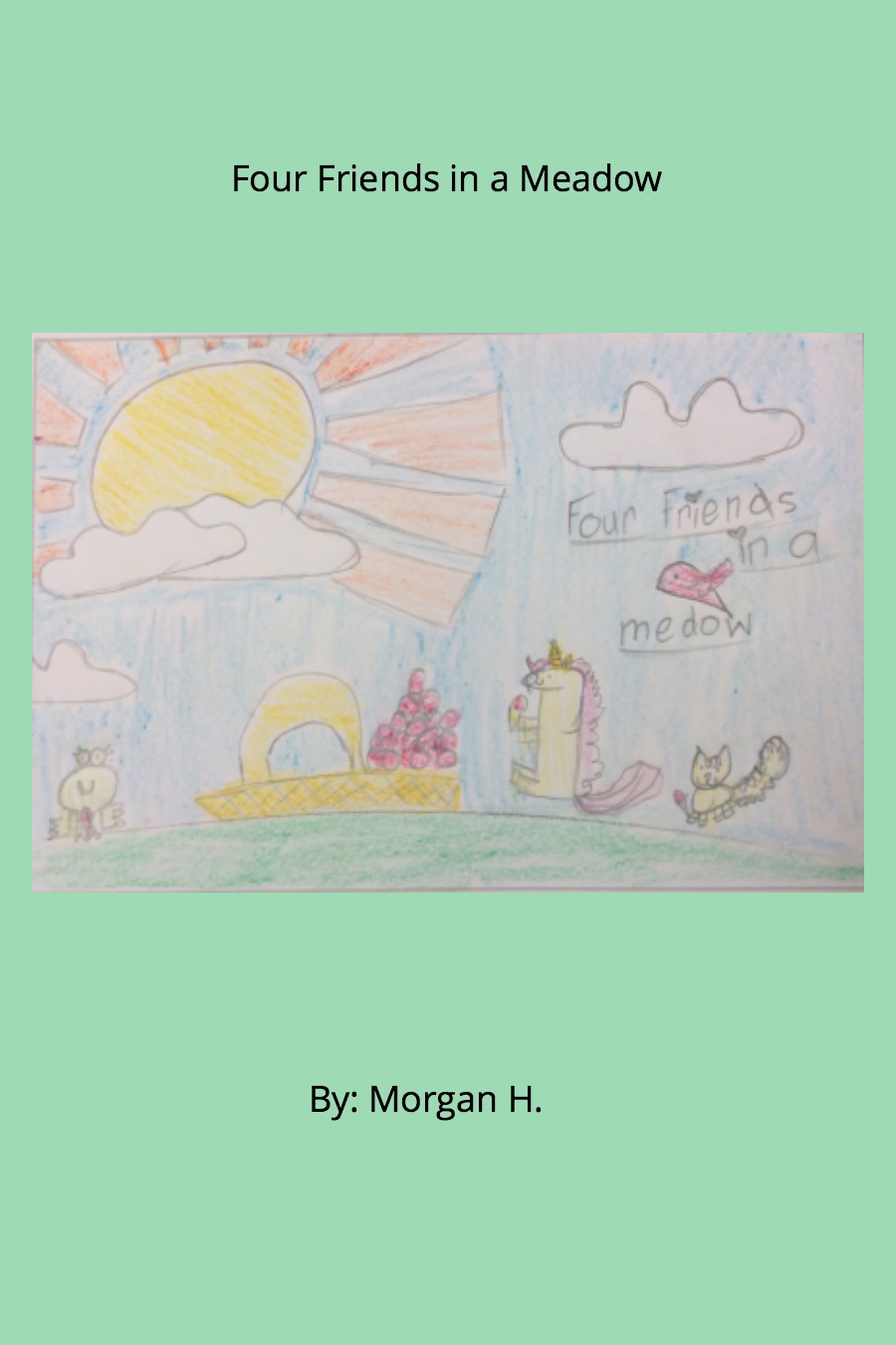Four Friends in a Meadow by Morgan H