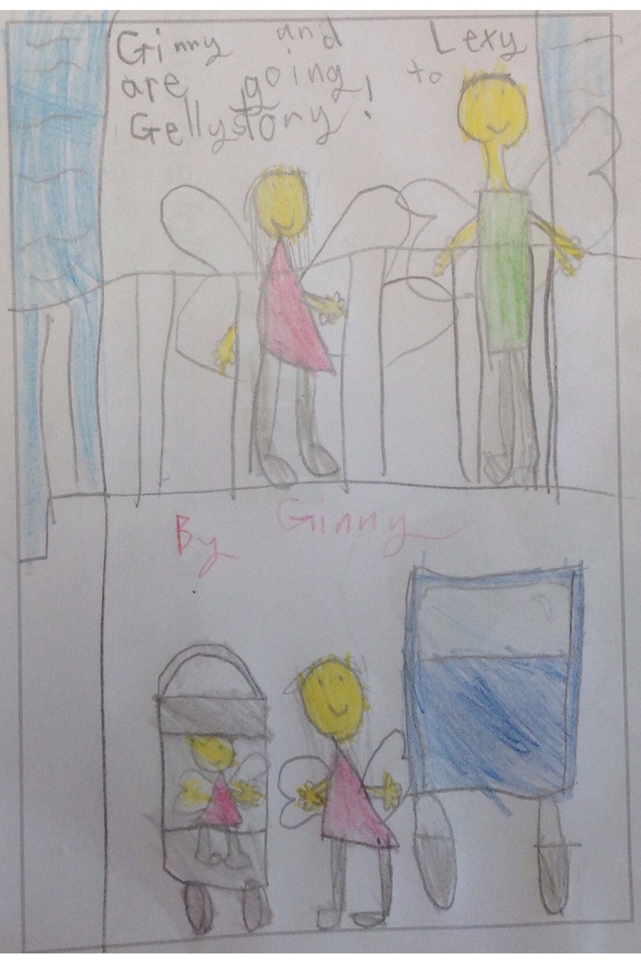 Ginny and Lexy Are Going to Gellystone by Genevieve Ginny D