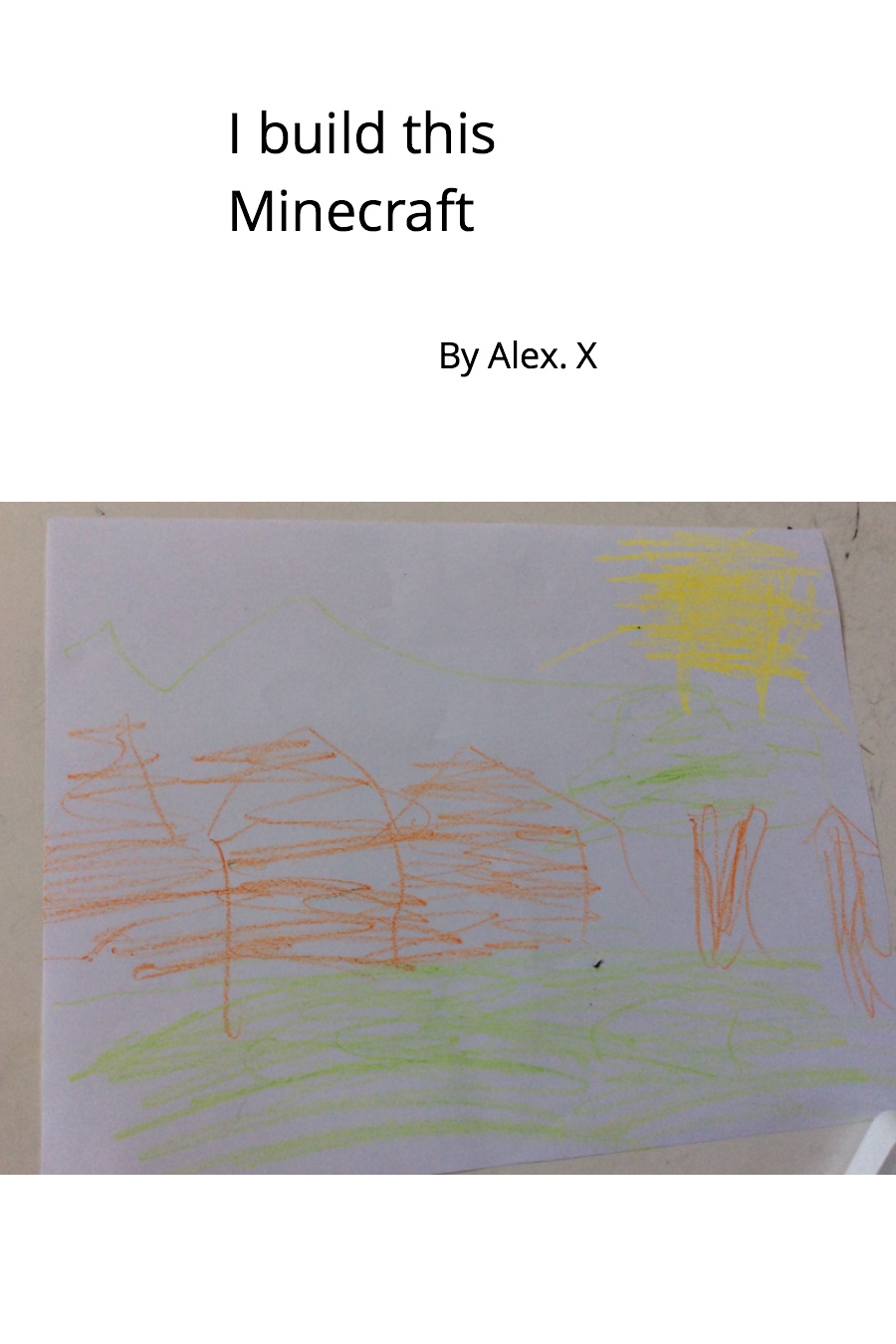 I bulid this minecraft