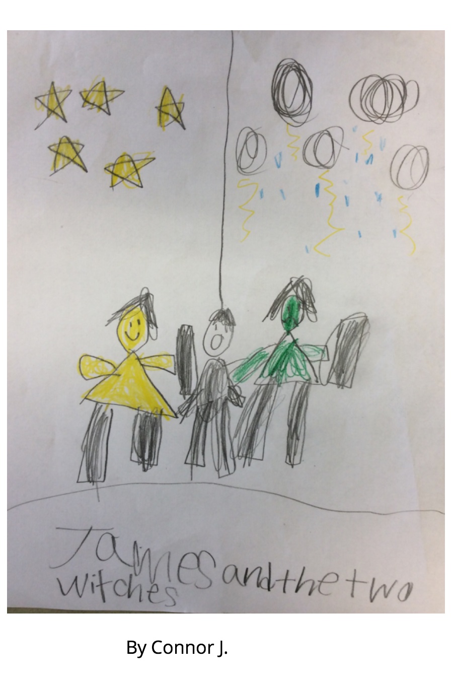 James and the Two Witches by Connor J
