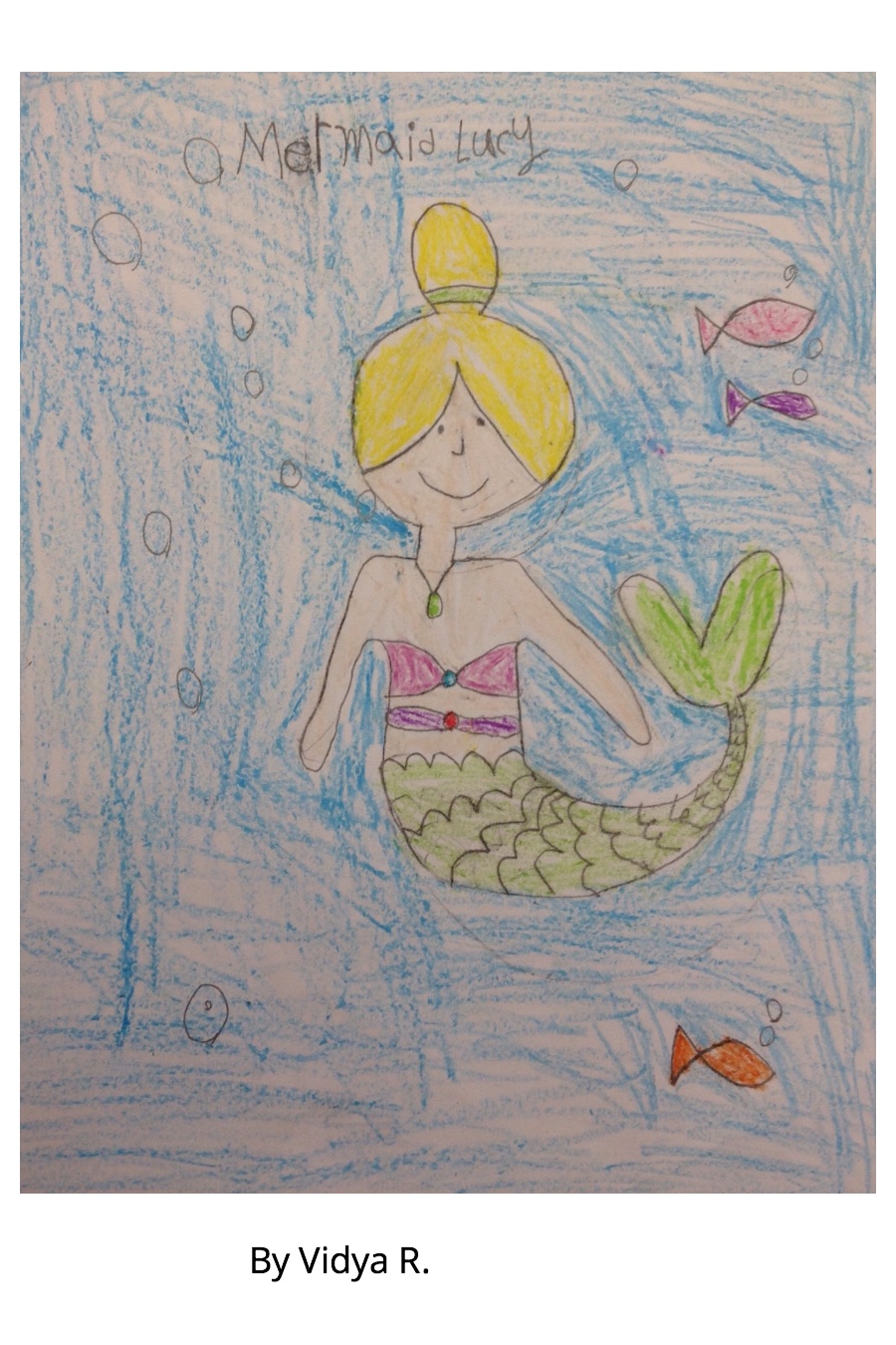 Mermaid Lucy by Vidya R