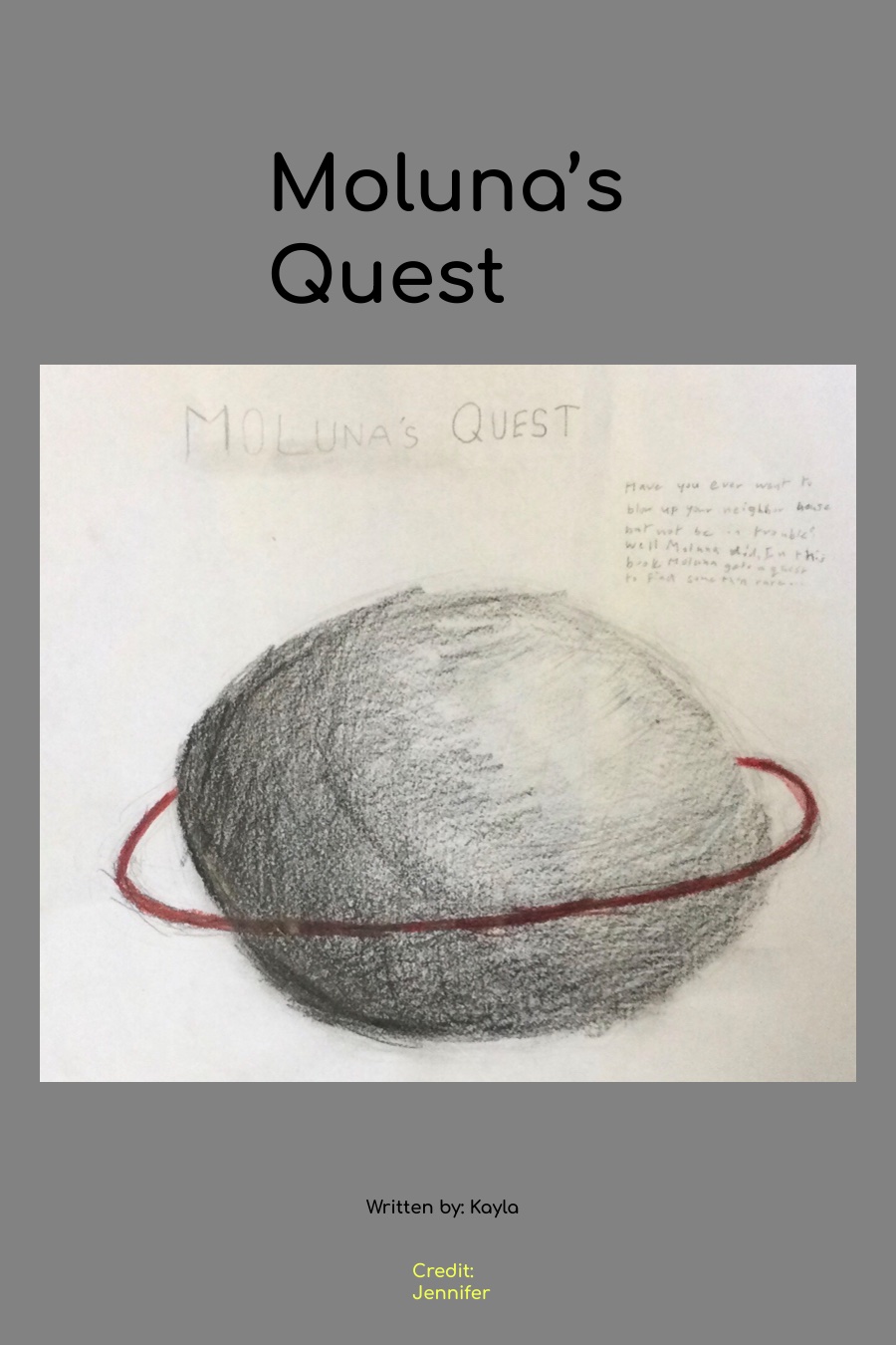 Moluna’s Quest by Kayla L