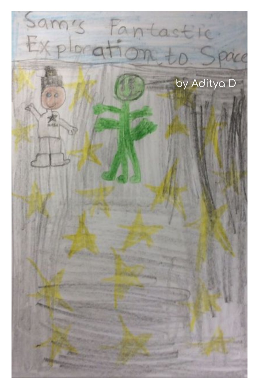 Sam’s Fantastic Exploration to Space by Aditya D