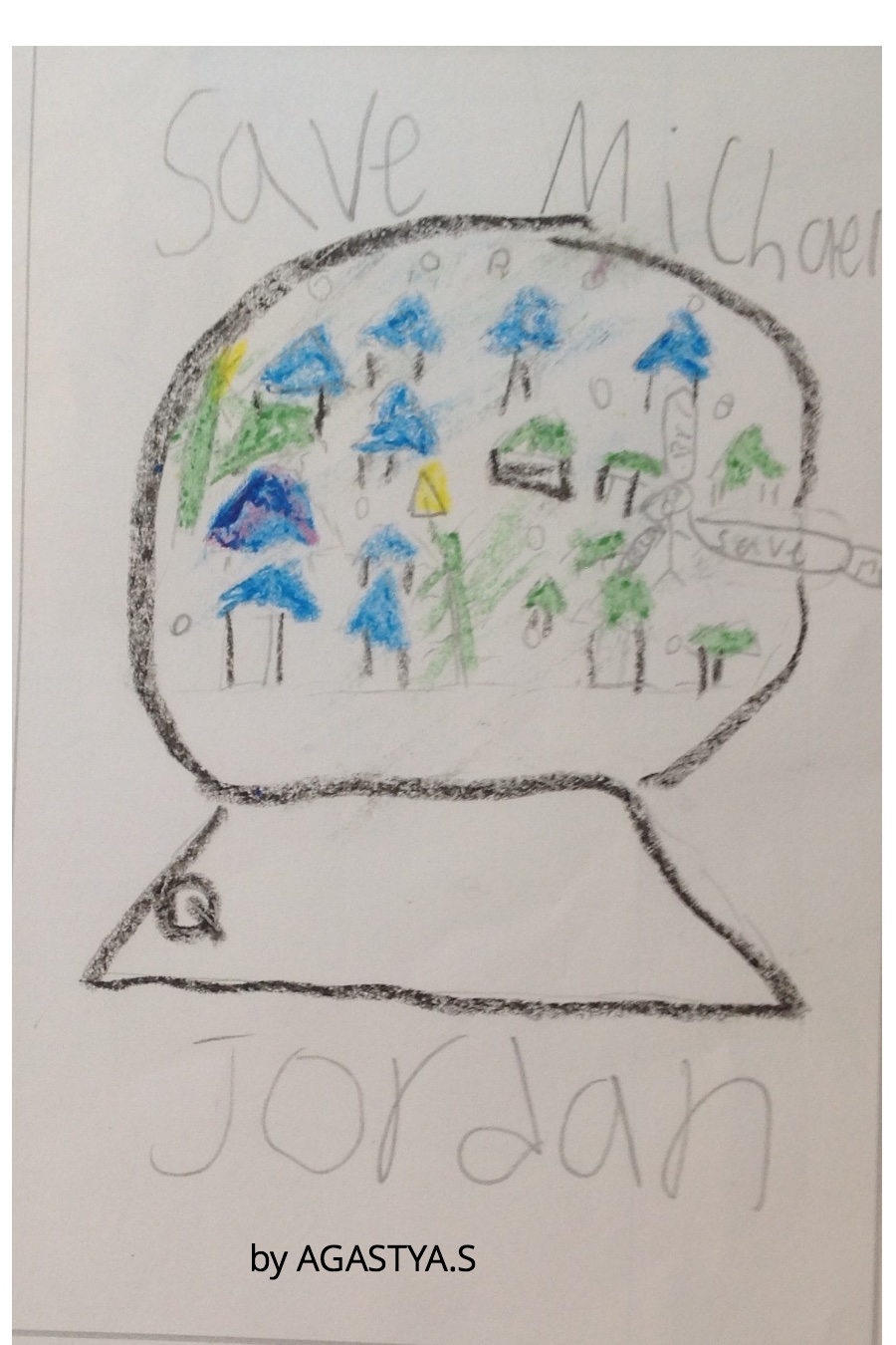 Save Michael Jordan by Agastya S