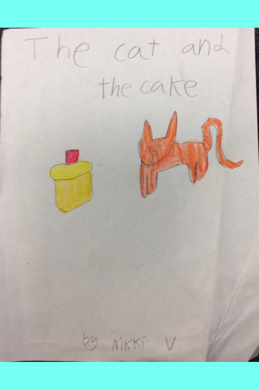 The Cat and the Cake by Nikki V