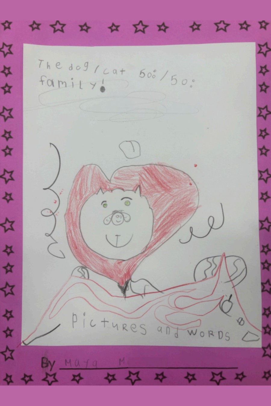 The Dog/Cat 50/50 Family! by Maya M