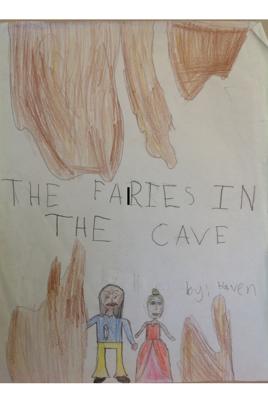 The Fairies in the Cave by Haven L