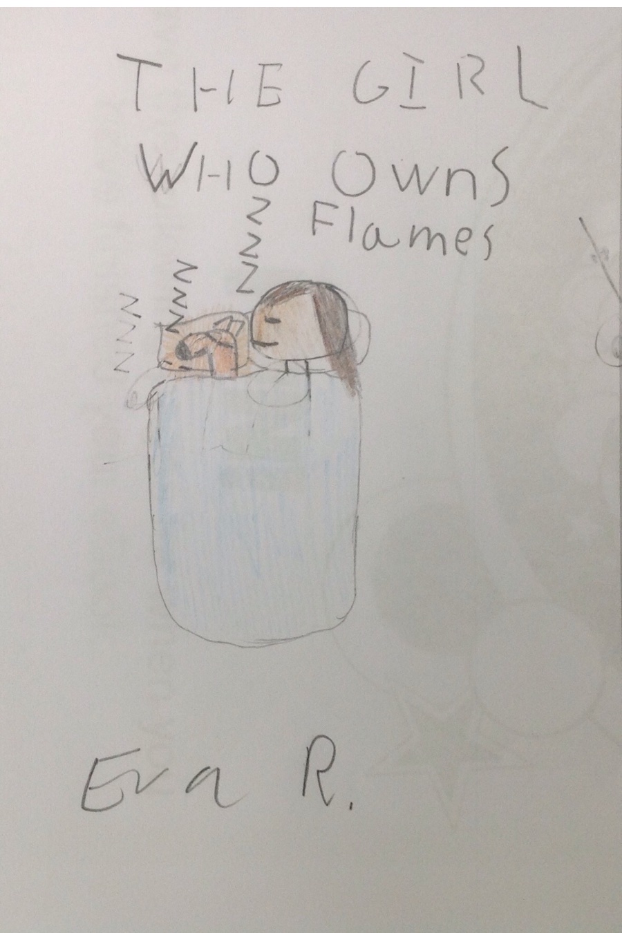 The Girl Who Owns Flames by Eva R