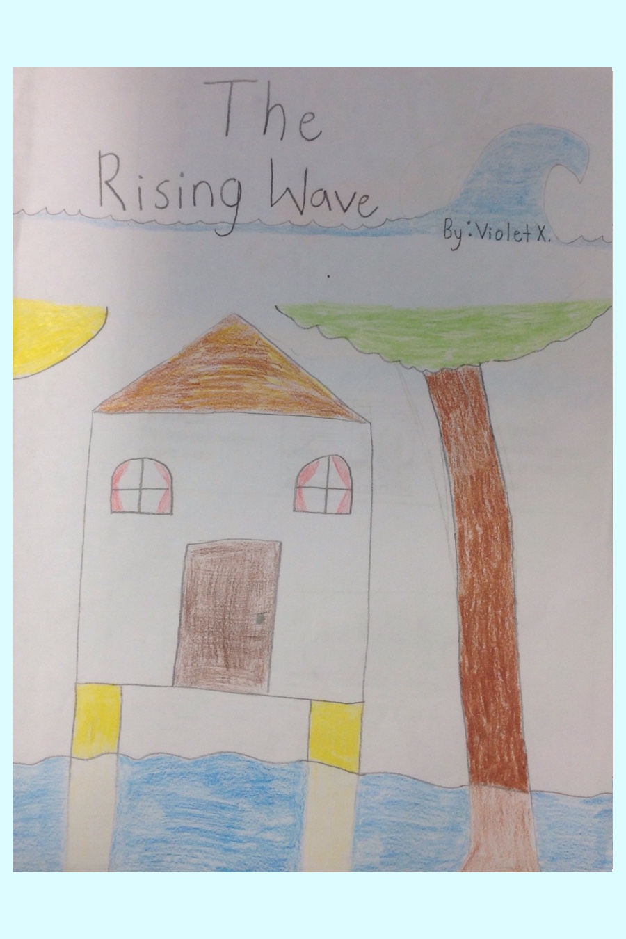The Rising Wave by Violet X
