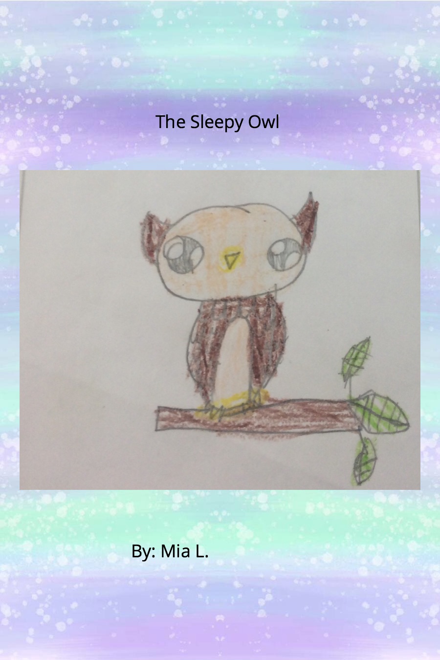 The Sleepy Owl by Mia L
